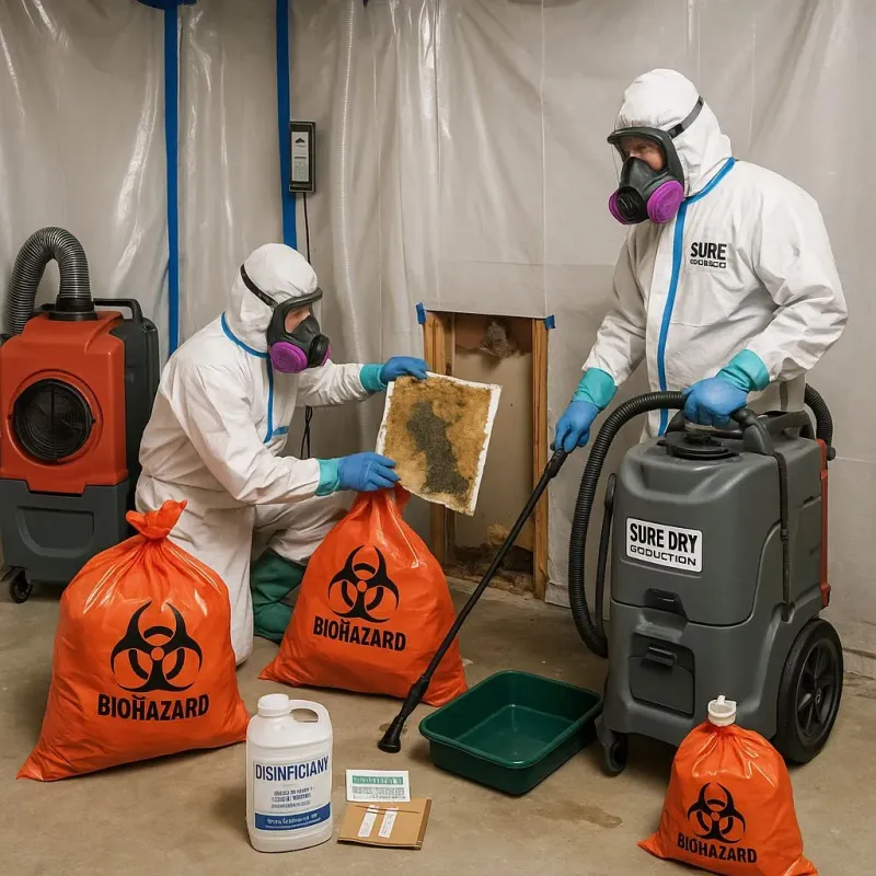 Contaminated Water Handling Protocols process in Rison, AR