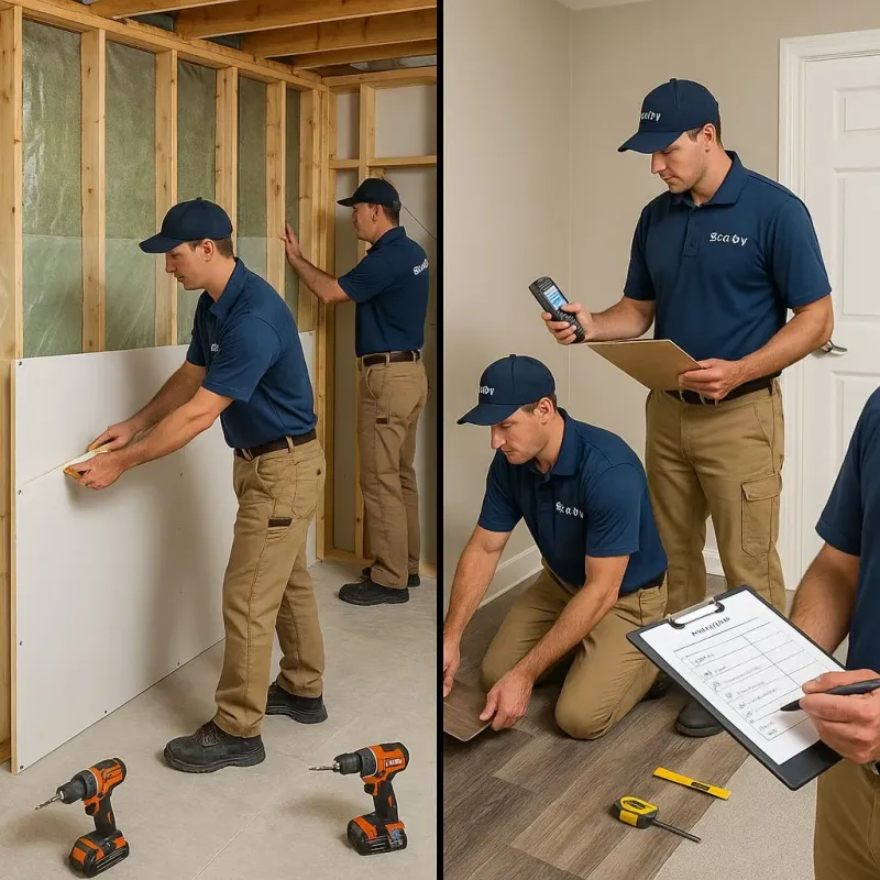Repairs and Reconstruction process in Rison, AR
